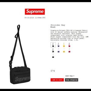 Supreme Shoulder Bag - Brand New